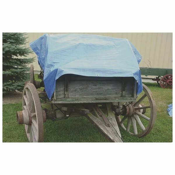 20 ft x 40 ft Tarp, Blue, Erickson Manufacturing, Mfr#: 57012
